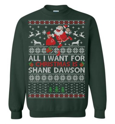 All I Want For Christmas Is Shane Dawson Ugly Christmas Sweater 1