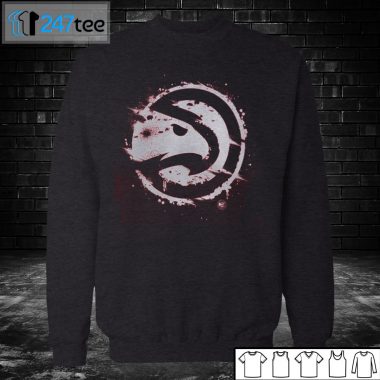 Sweatshirt Atlanta Hawks Iconic Splatter Graphic T Shirt