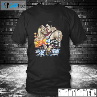 T shirt Andre The Giant vs Hulk Hogan RSVLTS T Shirt
