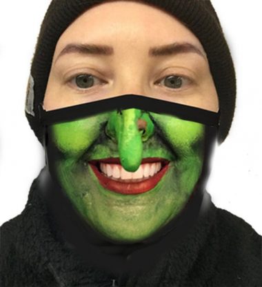 Witch Nose Wire Trick or Treat Halloween Face Mask
