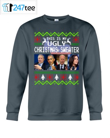 Barack Obama Joe Biden This is my ugly Christmas sweater 1 3