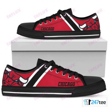 Chicago Bulls NBA Low Top Canvas Shoes