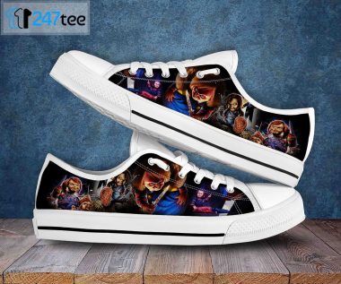 Childs Play Horror Movie Chucky Shoes Low Tops 1