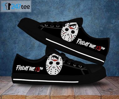Friday The 13th Horror Movie Shoes Low Tops 1