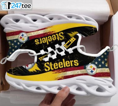 Pittsburgh Steelers NFL max soul shoes