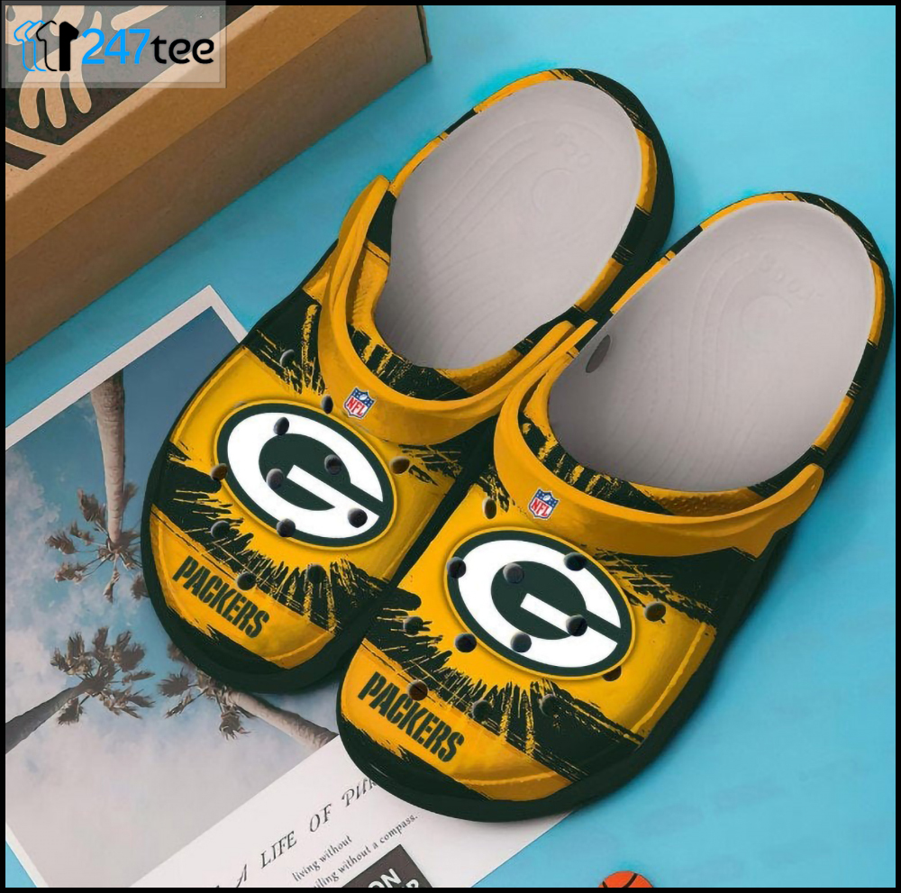 Green Bay Packers NFL Clog Crocs Crocband shoes