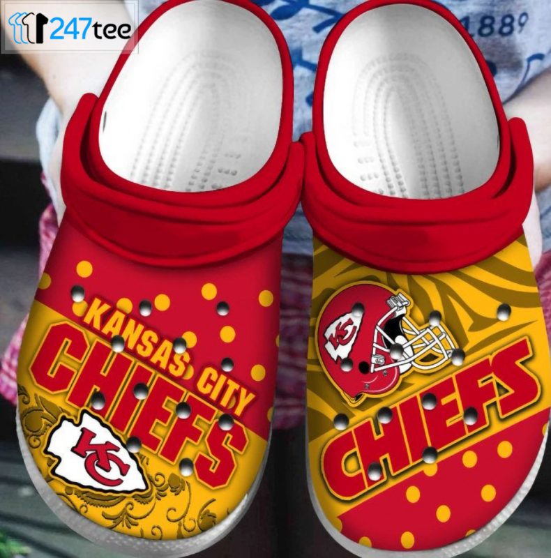 Kansas City Chiefs Nfl Clog Crocs Crocband shoes