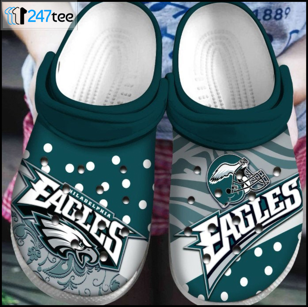 Philadelphia Eagles NFL Clog Crocs Crocband shoes