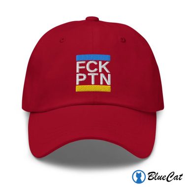Fuck Putin FCK PTN Embroidered Trucker Hat