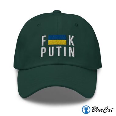 Fuck Putin No War Ukraine Embroidered Hat 2