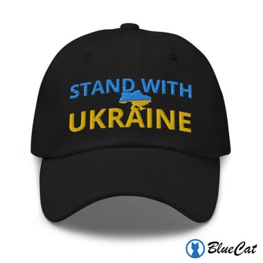 I Stand With Ukraine Anti Putin Embroidered Hat