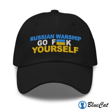 Russian Warship Go F Yourself Embroidered Hat