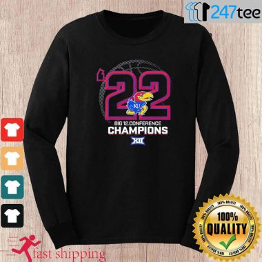 22 Big 12 Conference Basketball Kansas Jayhawks Champions Shirt