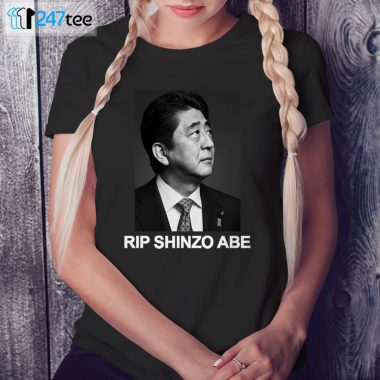 Ladies Tee RIP Shinzo Abe T shirt
