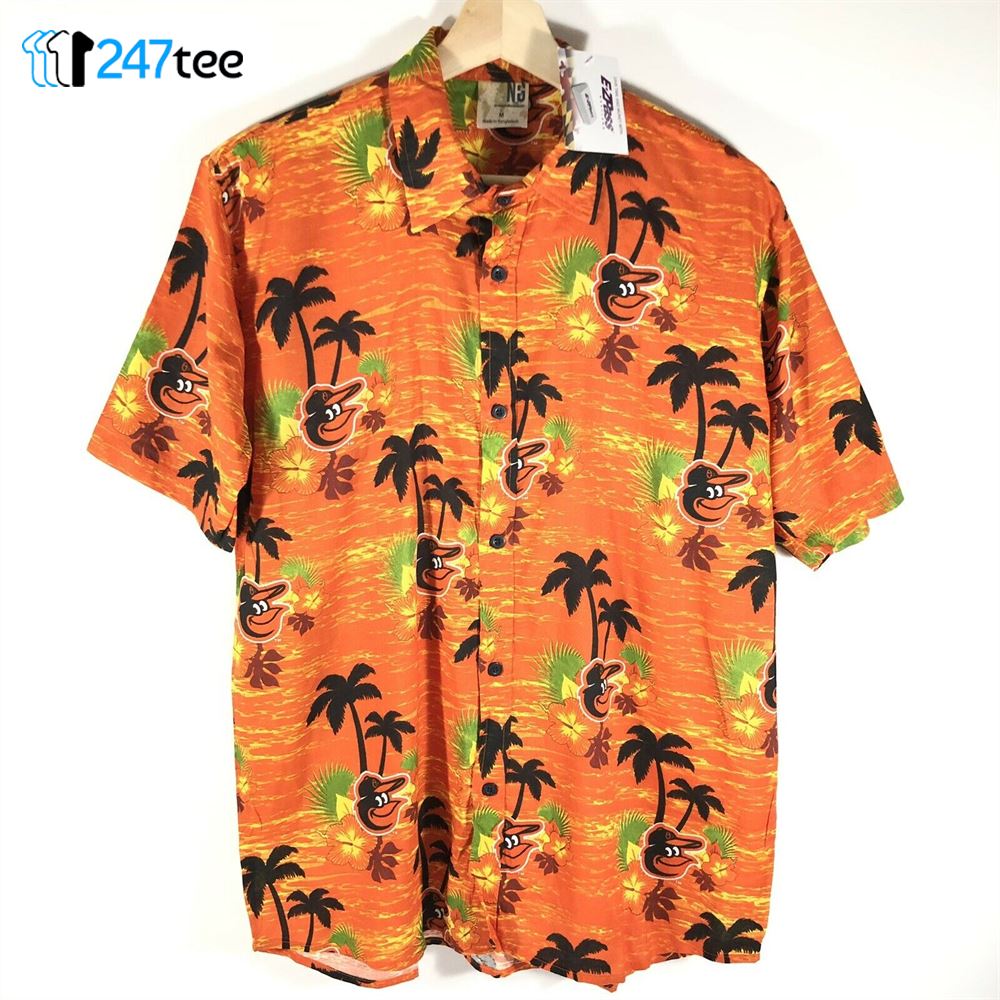 Baltimore Orioles Hawaiian Shirt