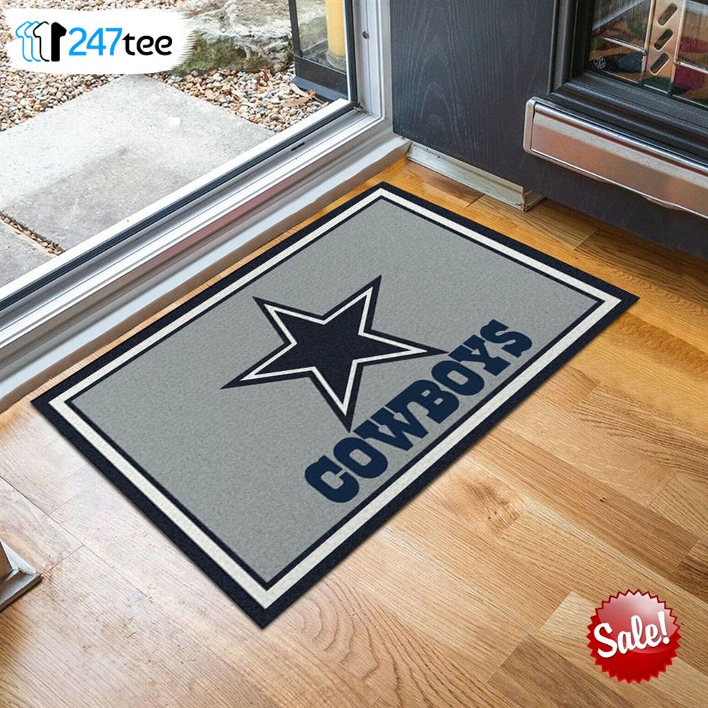 Dallas Cowboys Football Sport Family Welcome Mat