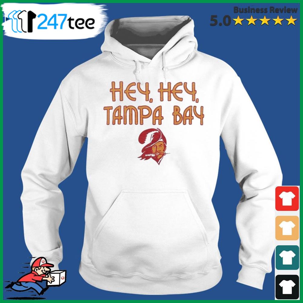 Hey hey Tampa Bay Buccaneers Pirate logo shirt, hoodie, sweatshirt, ladies  tee and tank top