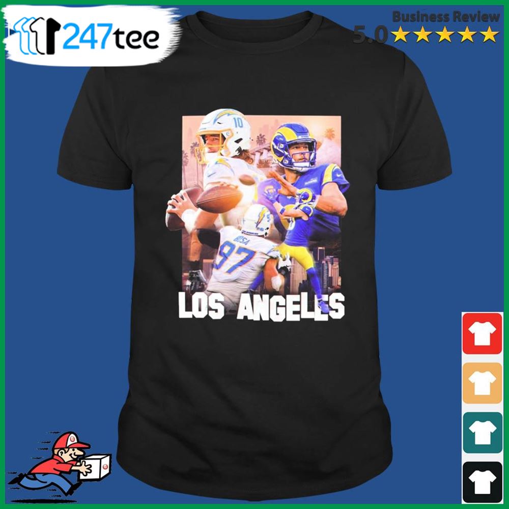 Gildan Los Angeles Chargers Football Logo T-Shirt White 3XL