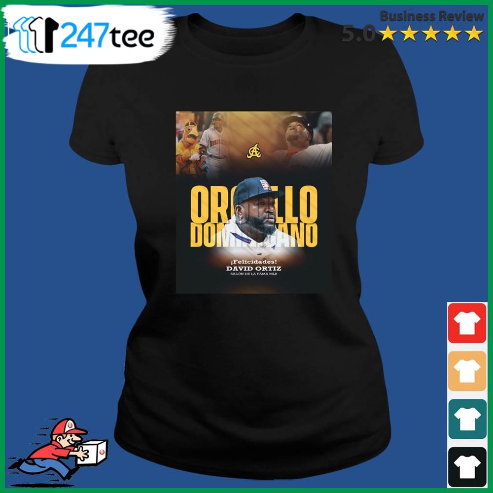 David Ortiz baseball hall of fame orgullo dominicano shirt, hoodie, sweater  and v-neck t-shirt