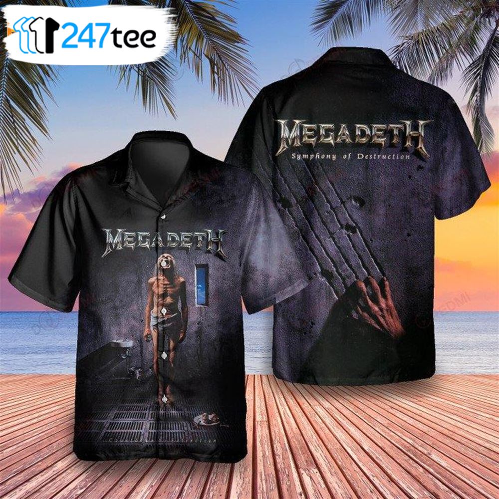 Megadeth Countdown To Extinction 2 Hawaiian Shirt