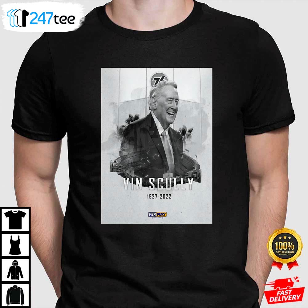 Rip Vin Scully T-shirt Vin Scully T-shirt