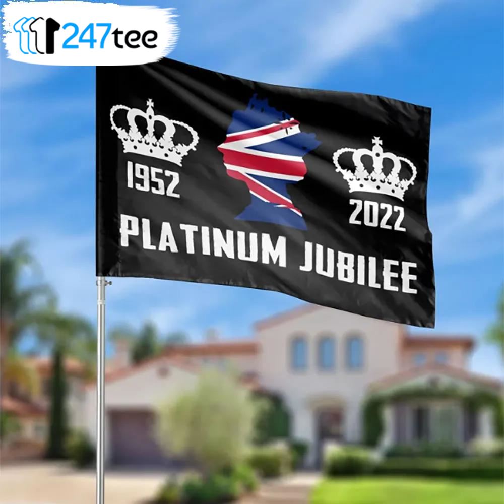 Elizabeth The Queen Flag Platinum Jubilee 1926-2022 1