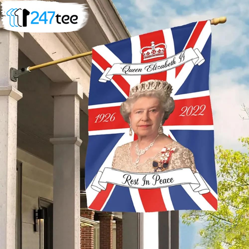 Memories Queen Elizabeth Ii Rest In Peace Flag Queen Of England 1