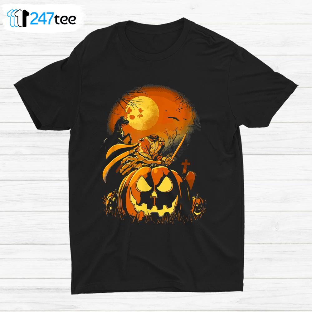 Scary Creepy Horror Halloween Shirt