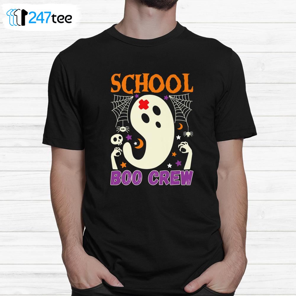 School Boo Crew Nurse Halloween Nurses Shirt