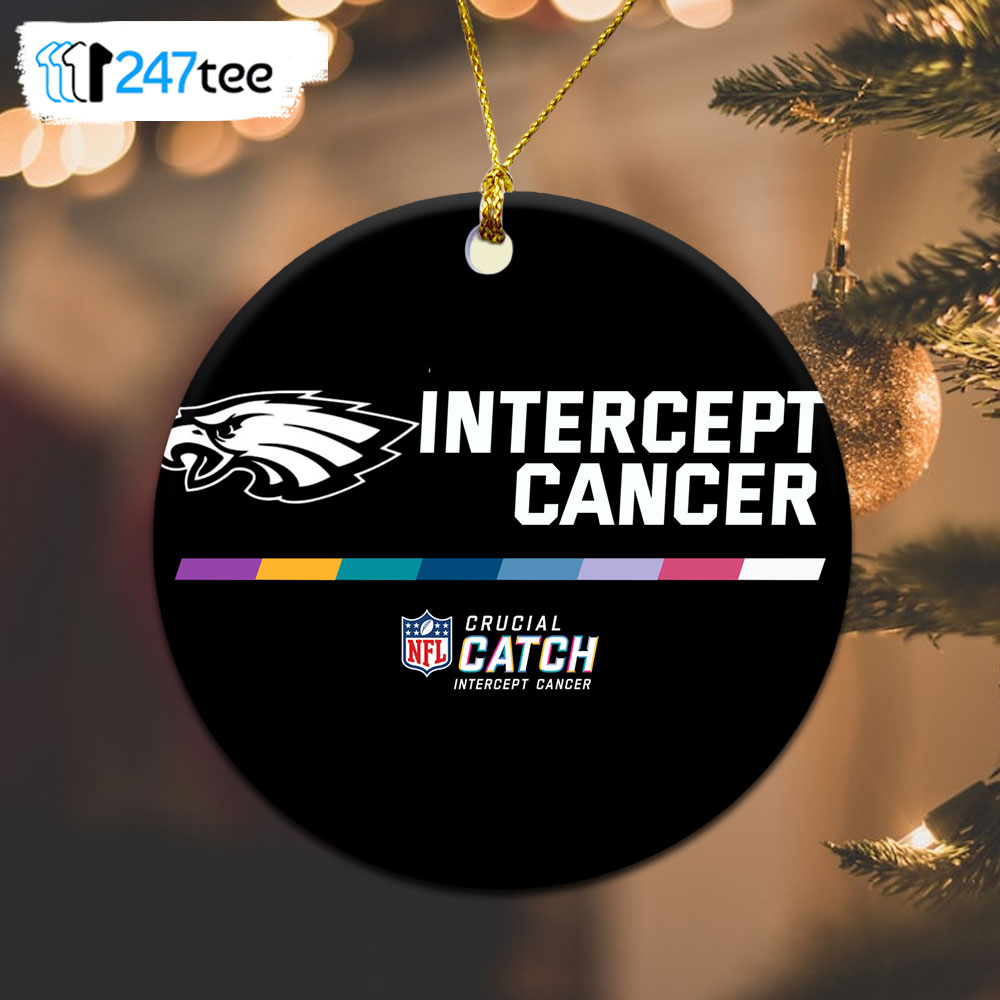 Philadelphia Eagles Tree With Hat Ornament