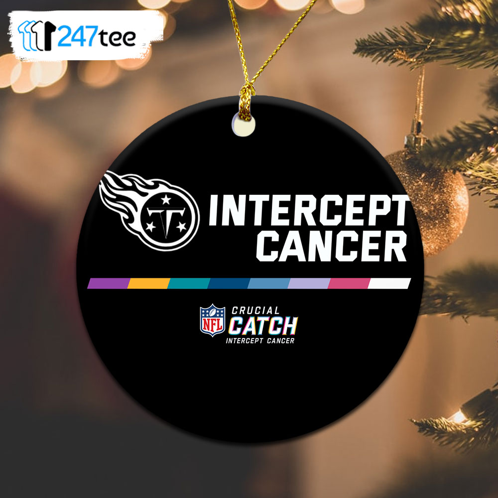 Tennessee Titans 2022 Nfl Crucial Catch Christmas Ornament