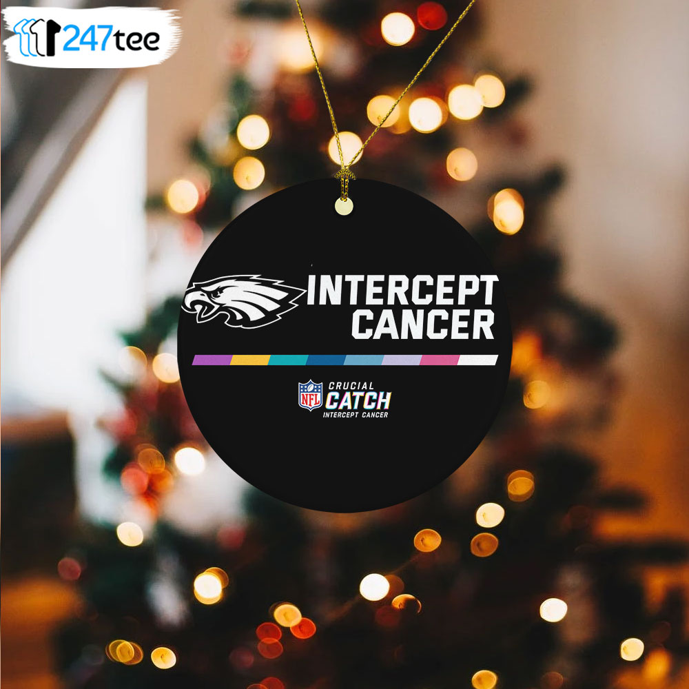 Official philadelphia Eagles Intercept Cancer 2022 NFL Crucial