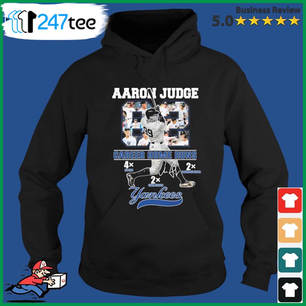 Aaron Judge 62 Career Home Runs New York Yankees signature shirt