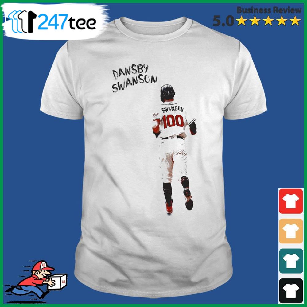 Dansby Swanson Atlanta Braves 100 Home Runs Shirt