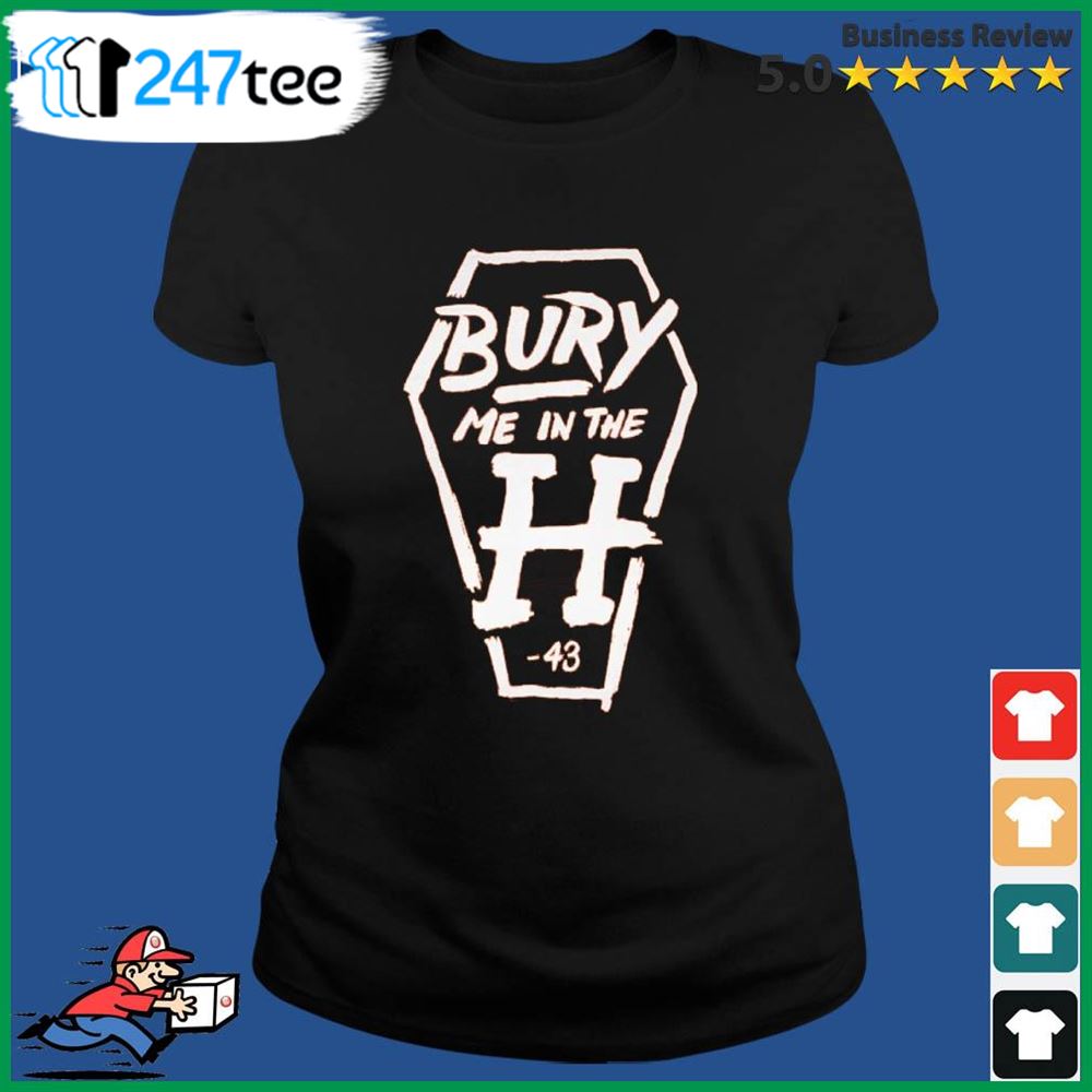 Houston Astros Bury Me In The H T-Shirt - Skullridding