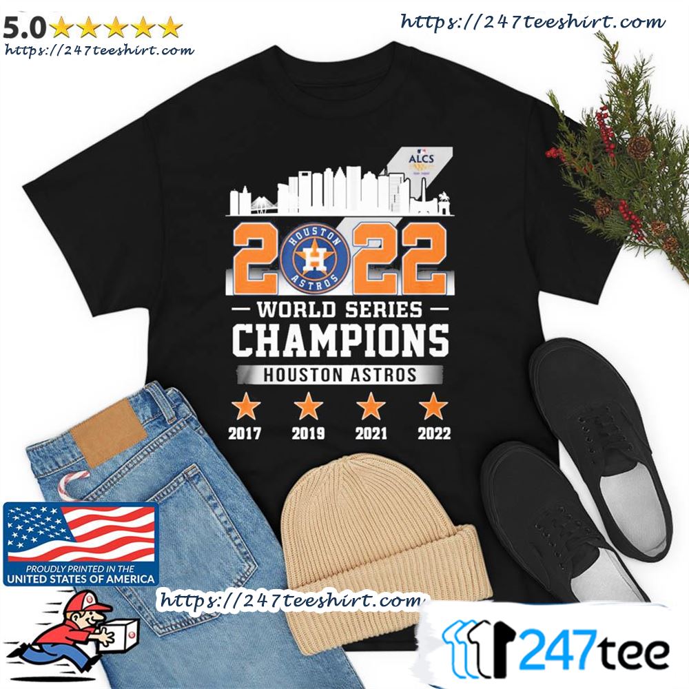 Champions World Series 2017 Shirt - Houston Astros Crewneck Sweater