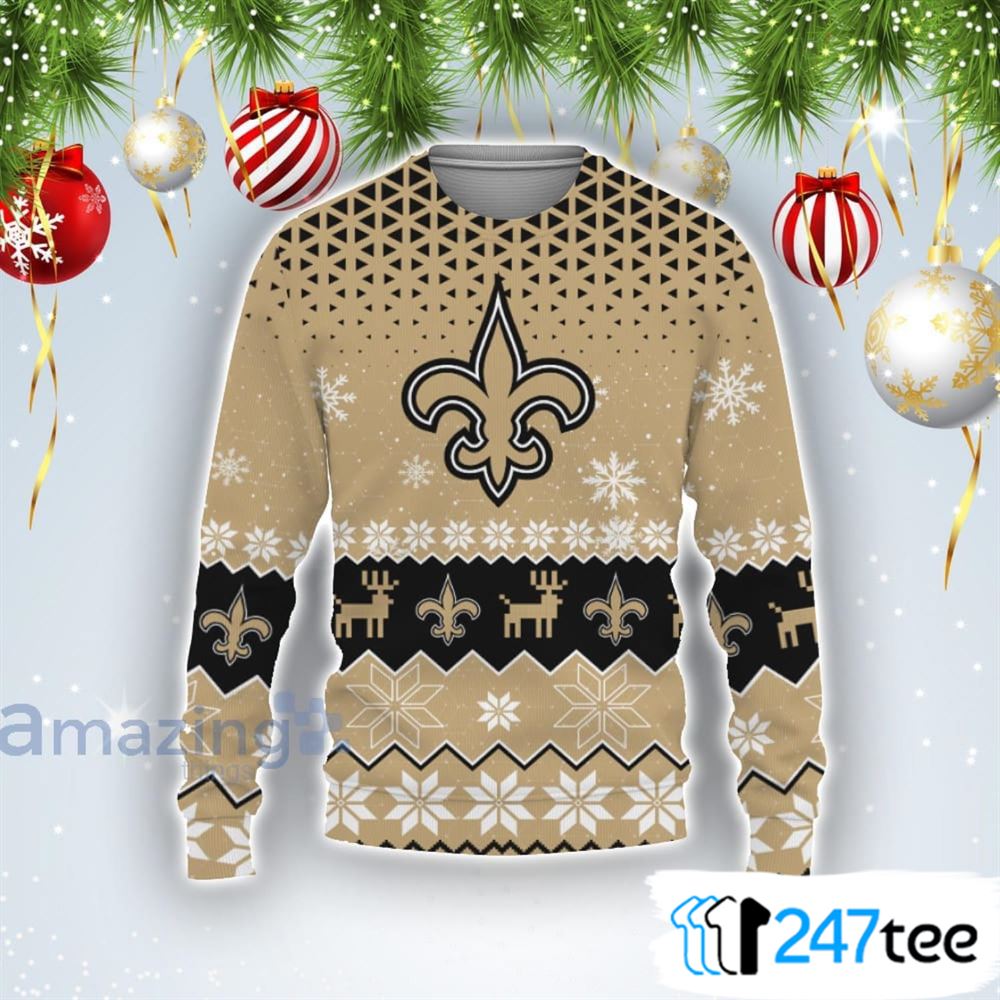 New Orleans Saints Sports Football American Ugly Christmas Sweater