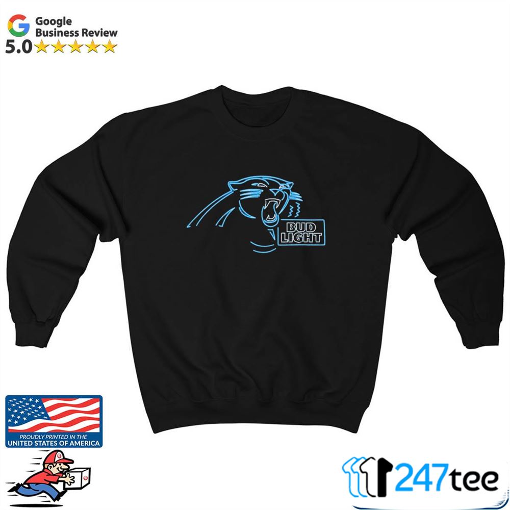 Bud Light Carolina Panthers T-Shirt M