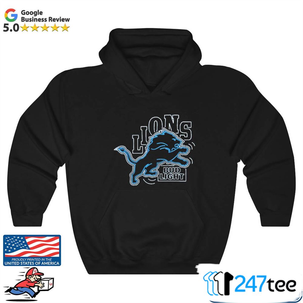 Bud Light Detroit Lions T-Shirt S