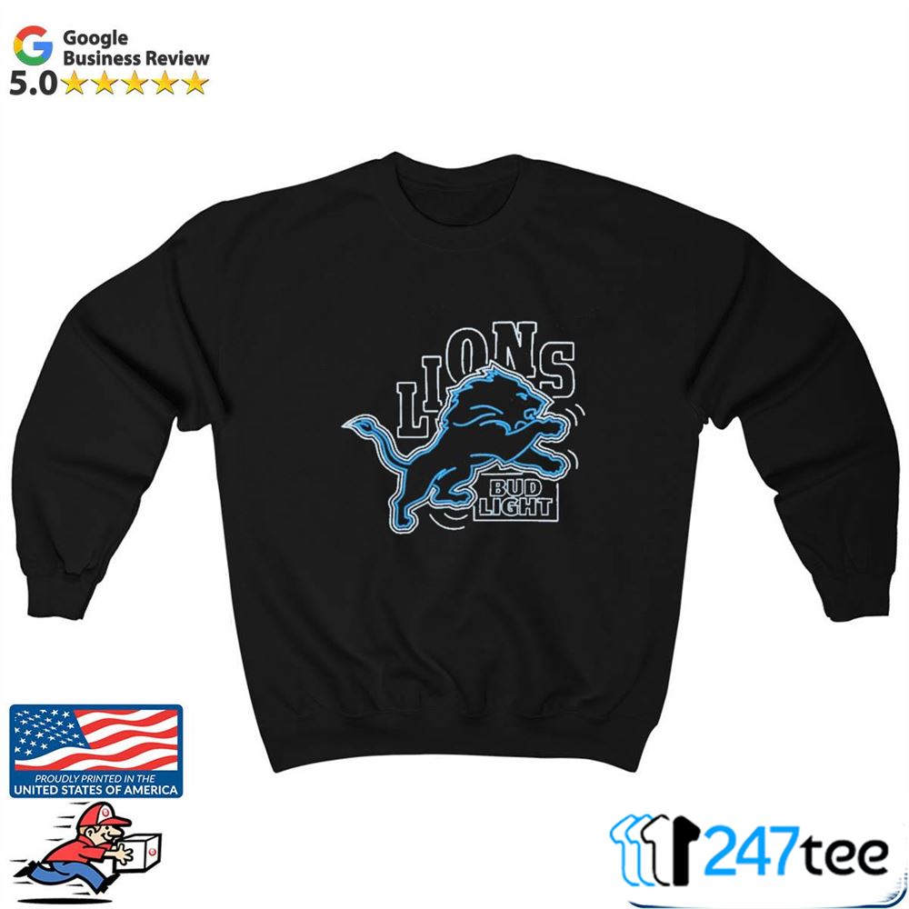 Bud Light Detroit Lions T-Shirt S