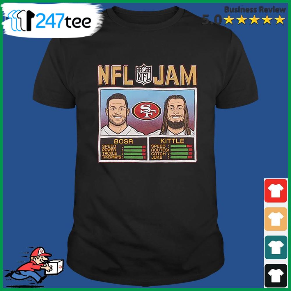 NFL Jam San Francisco 49ers Bosa And Kittle Shirt, hoodie, sweater, long  sleeve and tank top