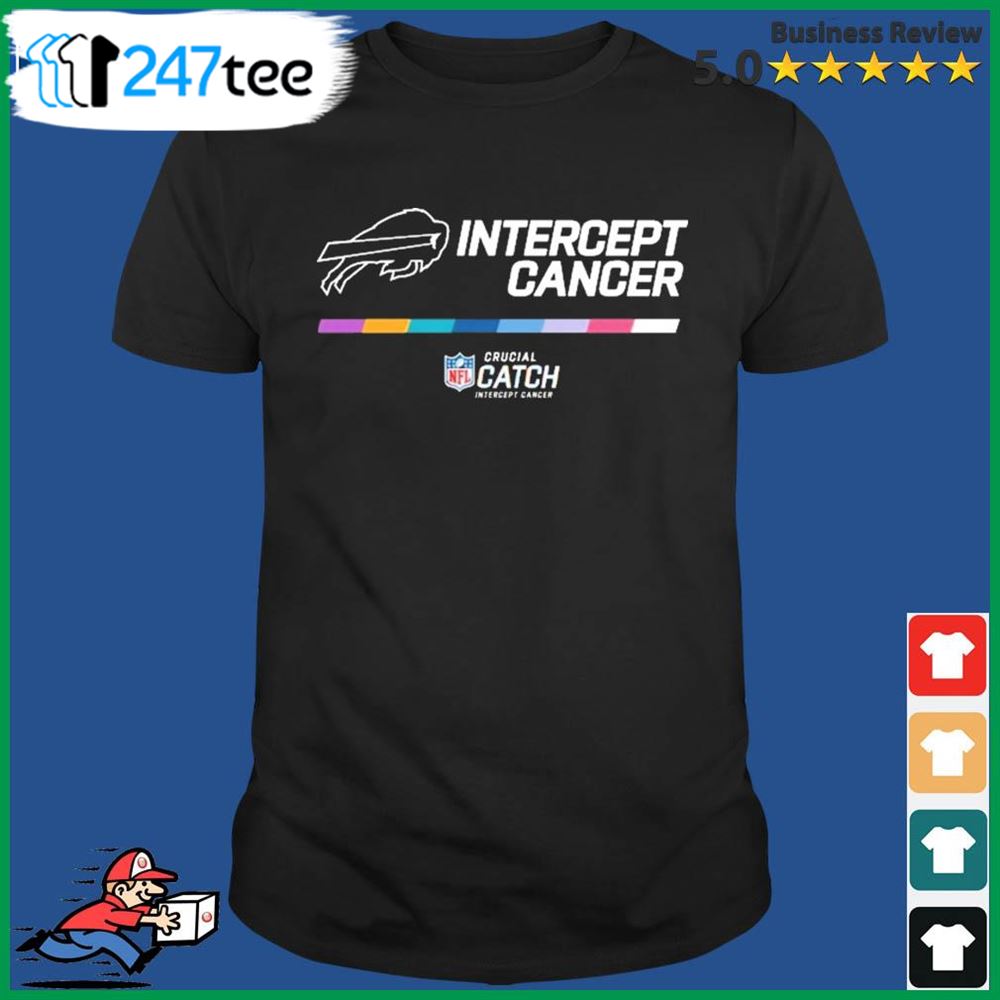 Buffalo Bills Crucial Catch Intercept Cancer Shirt,Sweater, Hoodie, And  Long Sleeved, Ladies, Tank Top