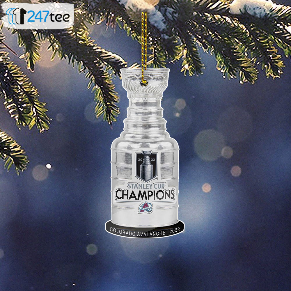 2022 COLORADO AVALANCHE, 2022 Stanley Cup Champions - Hallmark Ornament -  Hooked on Hallmark Ornaments