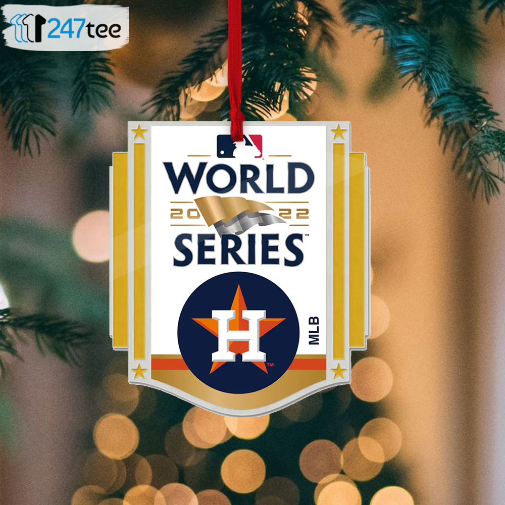 Trophy Houston Astros 2022 World Series Champions Christmas Ornament