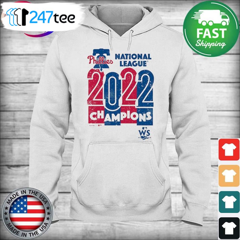 Philadelphia Phillies National League Champions shirt, hoodie, longsleeve,  sweatshirt, v-neck tee