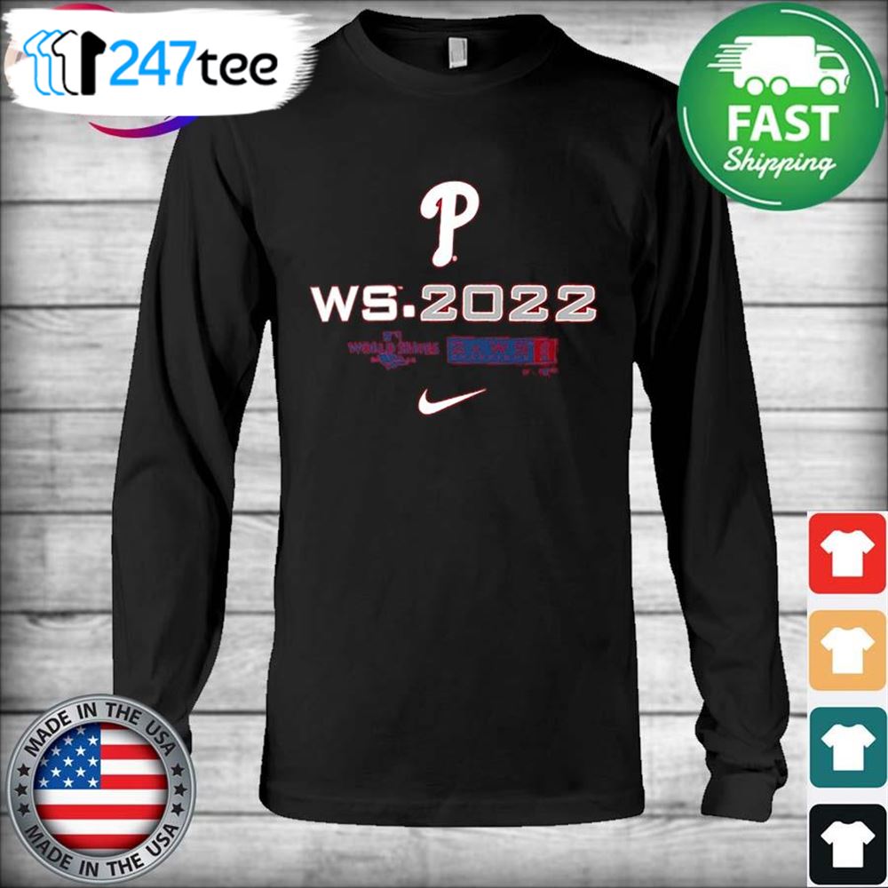 Philadelphia Phillies Nike Ws 2022 World Series T-shirt