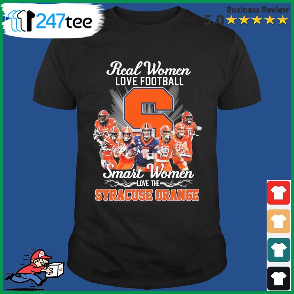 Real Women Love Football Smart Women Love The Syracuse Orange ...