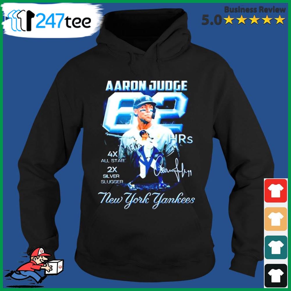 Aaron Judge 62 Hrs New York Yankees Signature shirt, hoodie