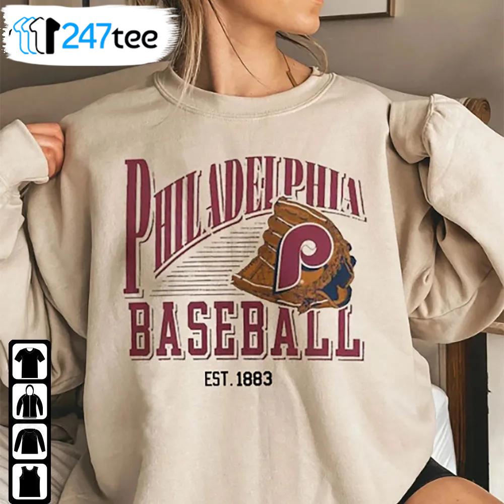 Vintage Phillies Baseball Style 90s Sweatshirt Shirt