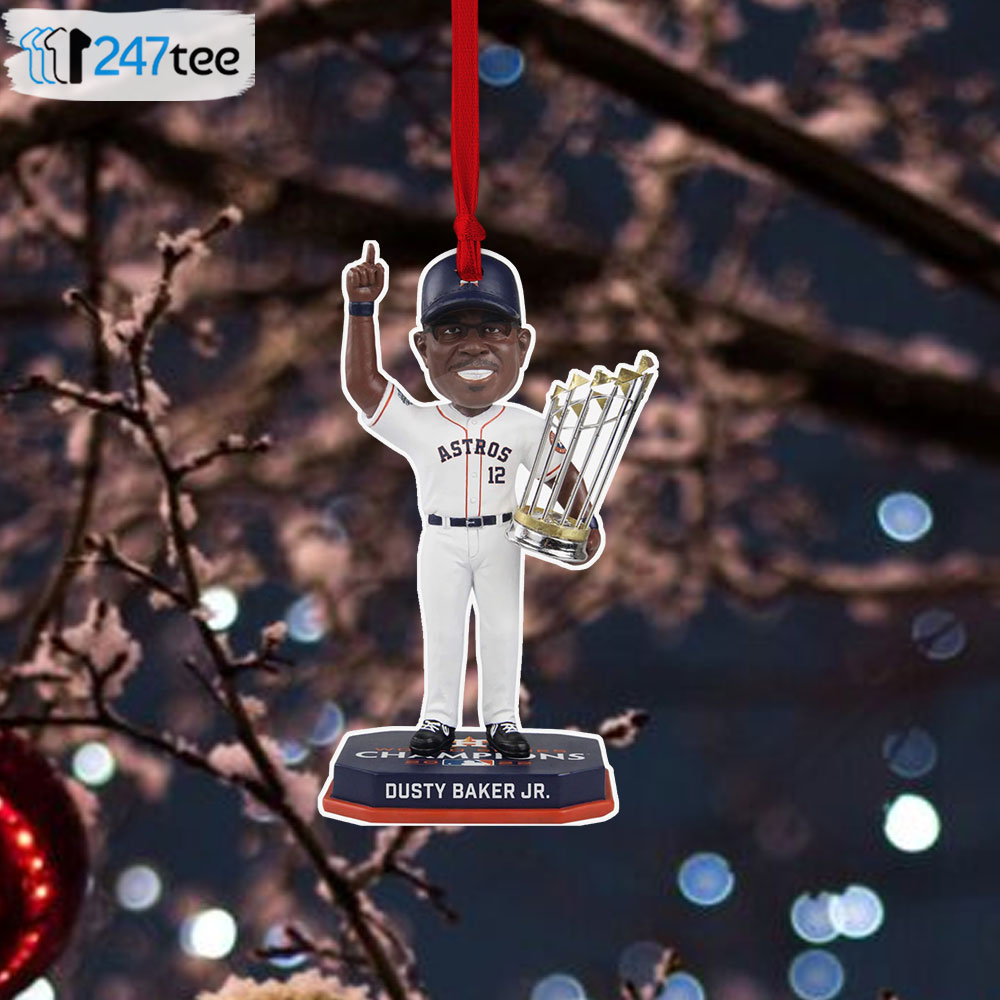 Personalized Houston Astros 2022 Ball Christmas Ornament